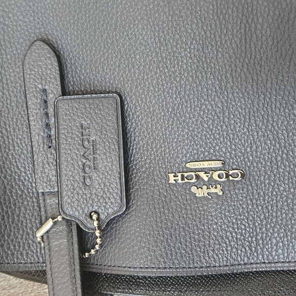 Coach Pebbled leather 2 way bag - Picture 11 of 12